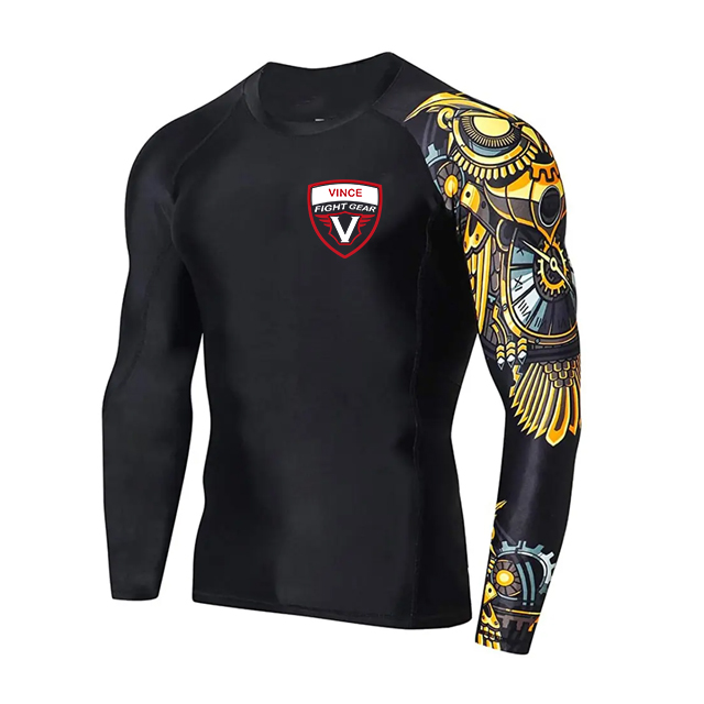 SUBLIMATION MMA RASH GUARDS