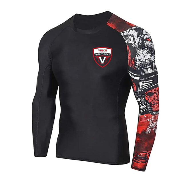 SUBLIMATION MMA RASH GUARDS