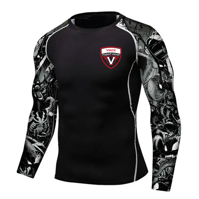 SUBLIMATION MMA RASH GUARDS